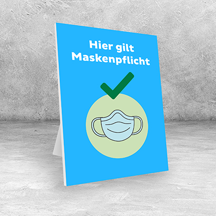 Steller - Maskenpflicht